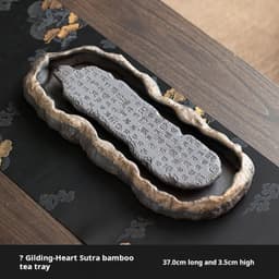 image-MINGSHUO Retro Stoneware Tea Set with Kettle