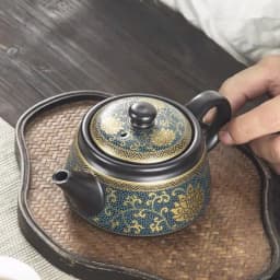 image-JSZY Purple Clay Teapot 250ml Chinese Traditional