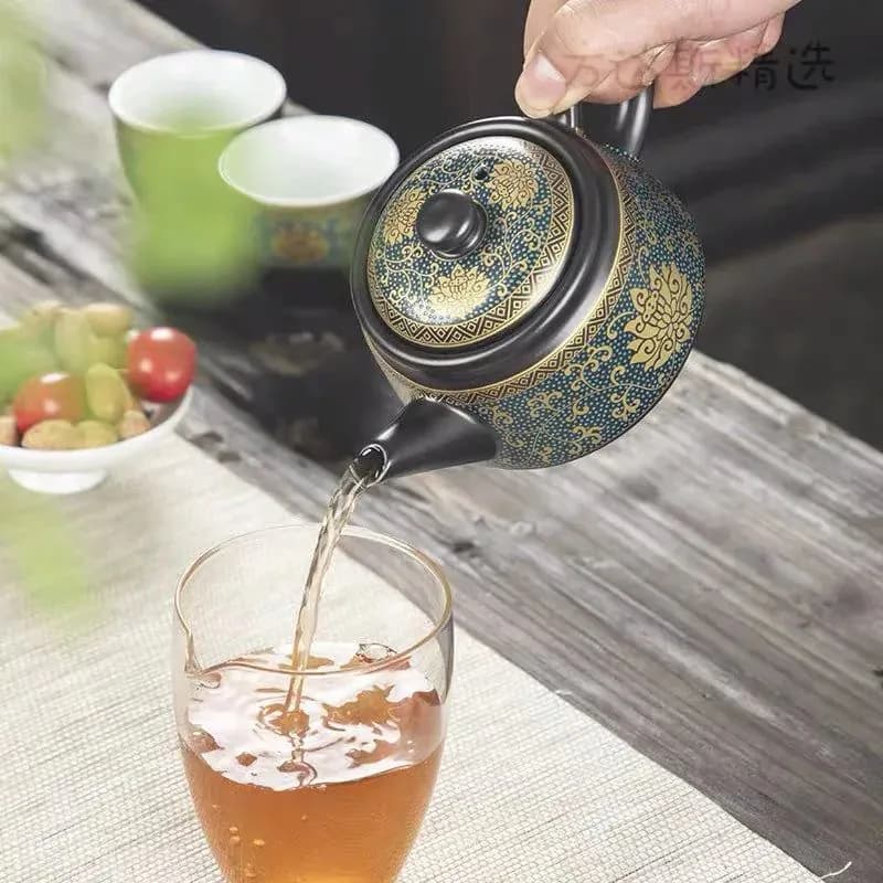 image-JSZY Purple Clay Teapot 250ml Chinese Traditional