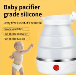 image-Heiguang Foldable Electric Kettle 600ML