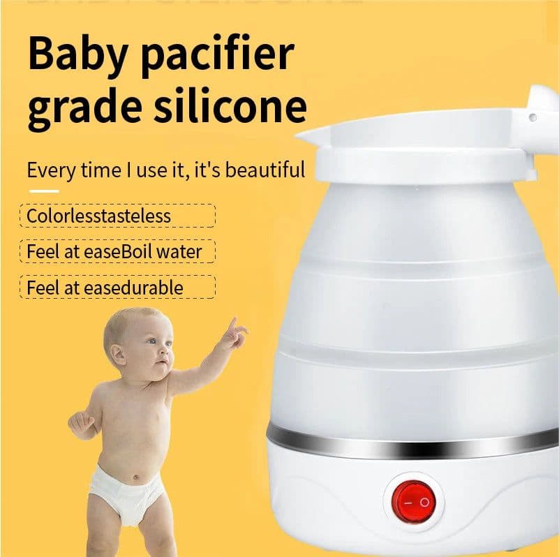 image-Heiguang Foldable Electric Kettle 600ML