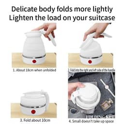 image-Heiguang Foldable Electric Kettle 600ML