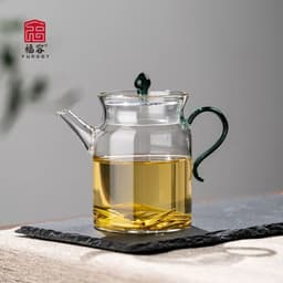 image-Furoo Heat-Resistant Borosilicate Glass Teapot 180ml