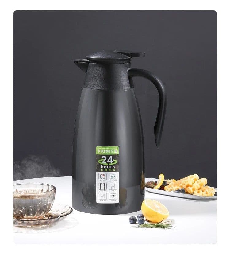 image-TIANKANG 2L Vacuum Insulated Stainless Steel Coffee Pot