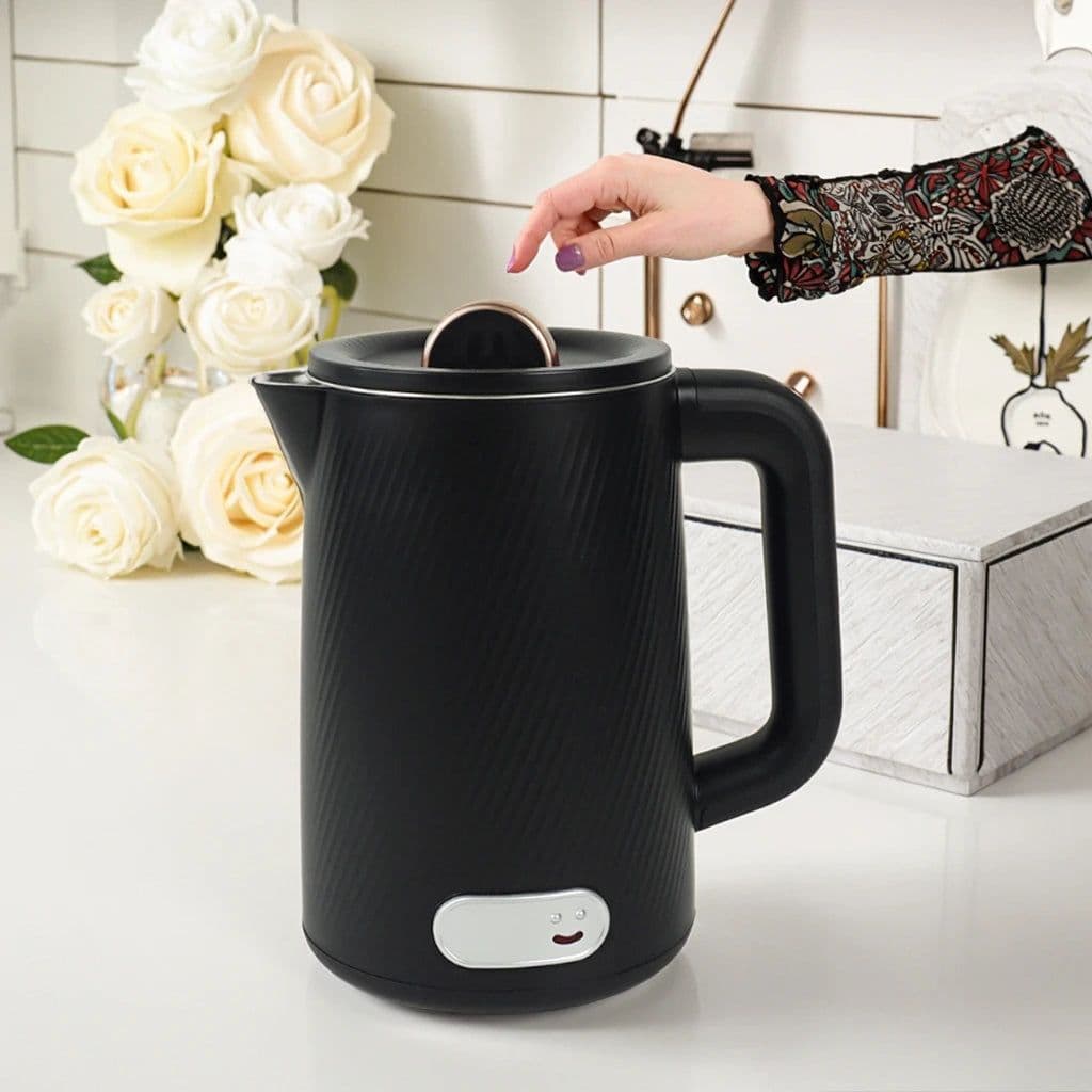 image-OEM Cordless Electric Kettle 1.8L Stainless Steel D1802A