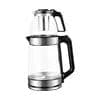 image-Cordless Electric Kettle 2.0L Glass 360° Base