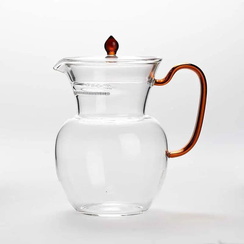 image-Furooet Glass Teapot 450ml with Handle and Lid