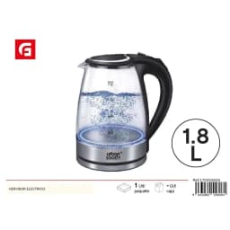 image-The Urban Society Electric Kettle 1.8L Glass