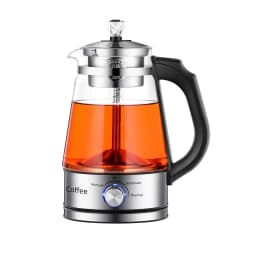 image-Glass Electric Kettle 1L 600W Auto Shutoff