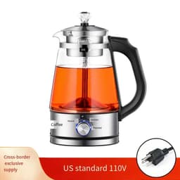 image-Glass Electric Kettle 1L 600W Auto Shutoff