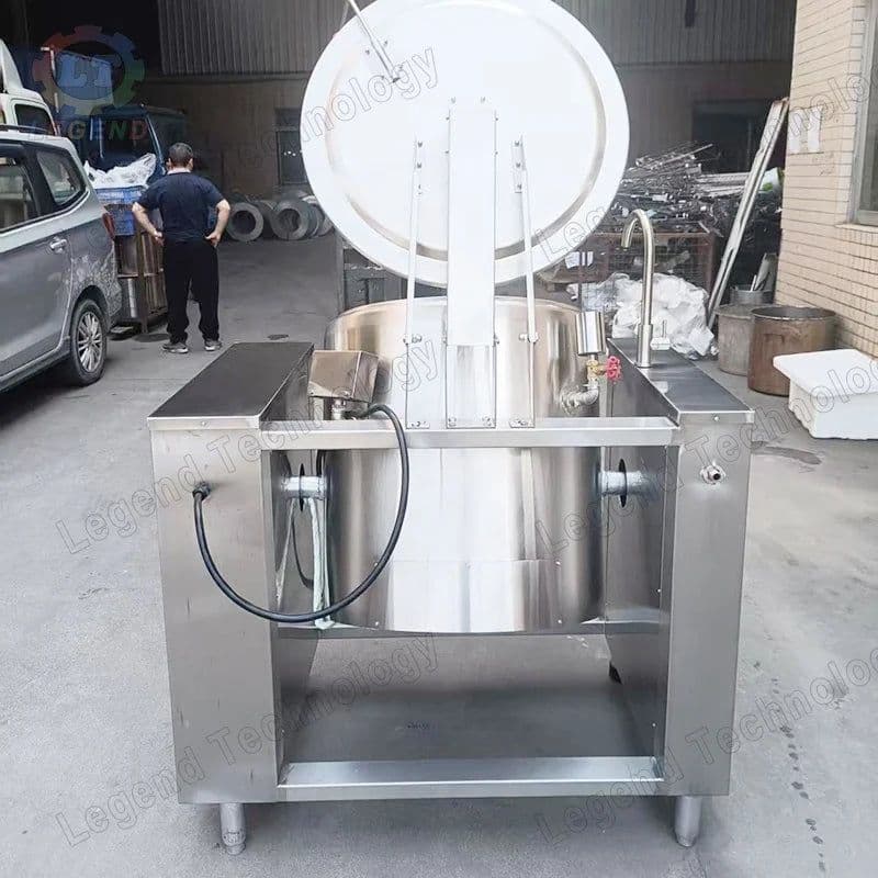 image-200L Electric Jacketed Tilting Bratt Pan Kettle