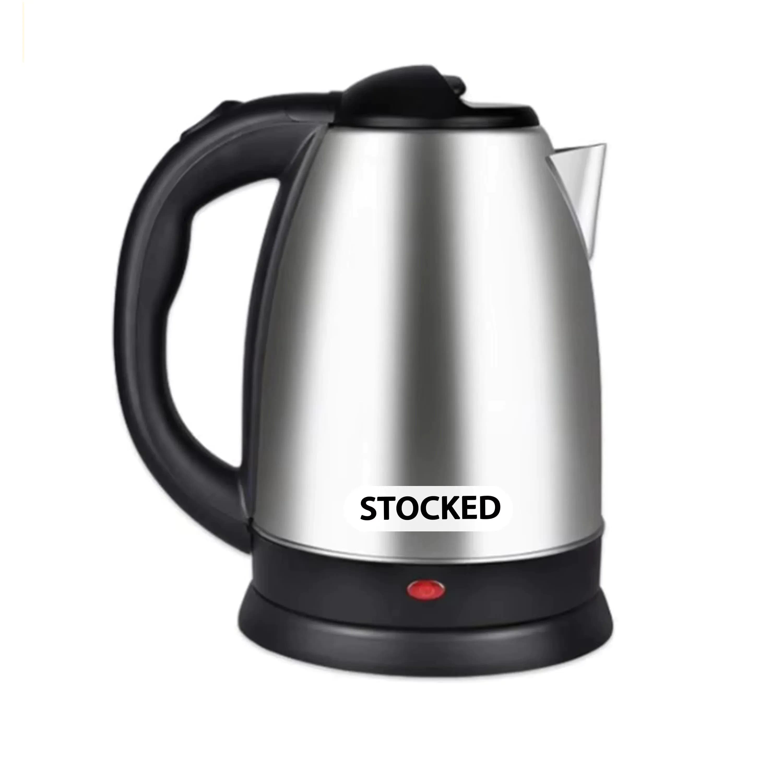 image-Hehuei 2L Cordless Electric Kettle Stainless Steel