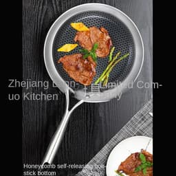 image-Lennon 304 Stainless Steel 3-Piece Cookware Set with Wok