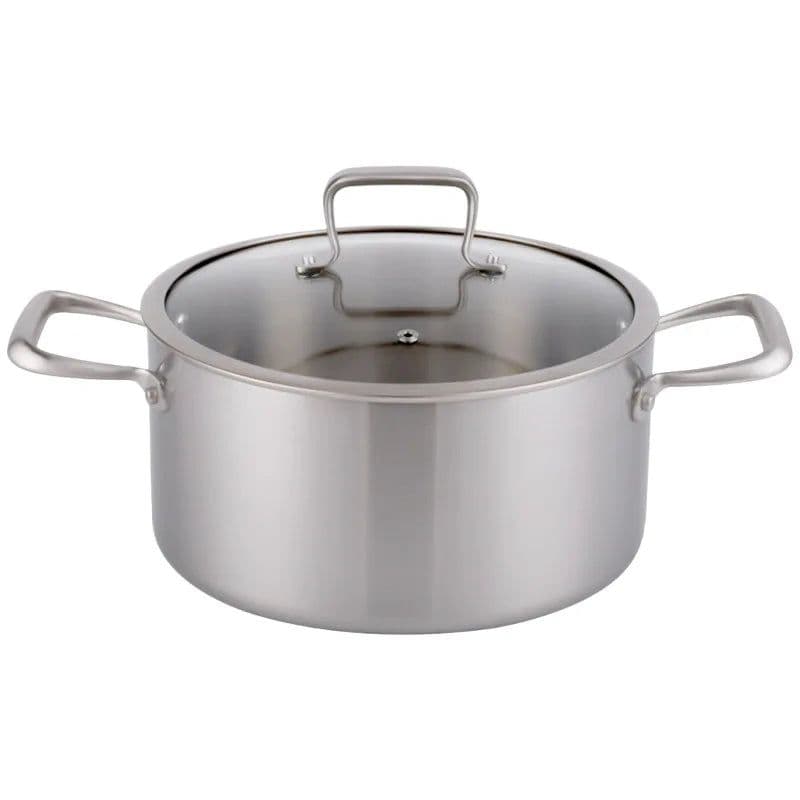 image-Lennon 304 Stainless Steel 3-Piece Cookware Set with Wok