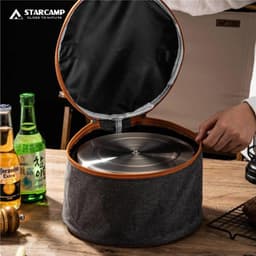 image-STARCAMP 5pcs 304 Stainless Steel Camping Cookware Kit