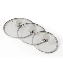 image-Gcook 304 Stainless Steel Frying Pan Set, 6-Piece
