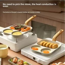 image-Medical Stone 3-In-1 Nonstick Frying Pan, Square, HK-HYR-2503-35