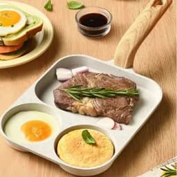 image-Medical Stone 3-In-1 Nonstick Frying Pan, Square, HK-HYR-2503-35