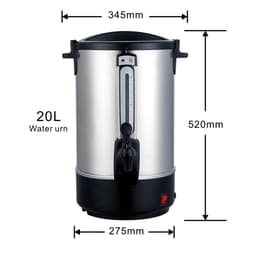image-Hejiang 20L Stainless Steel Electric Water Urn HJWB-GB20A