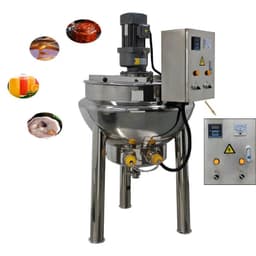 image-DENOR Automatic Jacketed Kettle with Tilting Stirrer