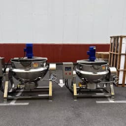 image-DENOR Automatic Jacketed Kettle with Tilting Stirrer