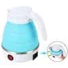 image-Portable Electric Silicone Kettle 600ml Foldable