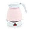 image-Portable Electric Silicone Kettle 600ml Foldable