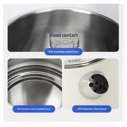 image-Boiler Water Heater 1.8L Stainless Steel Electric Kettle K006