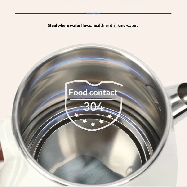 image-Boiler Water Heater 1.8L Stainless Steel Electric Kettle K006