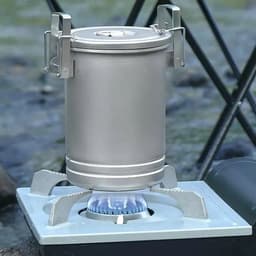 image-304 Stainless Steel Camping Cookware Set 1.75L