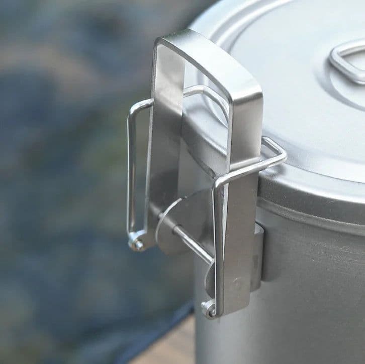 image-304 Stainless Steel Camping Cookware Set 1.75L