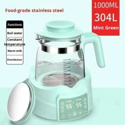 image-SIUHAAU Glass Electric Kettle 1.5L Digital Control