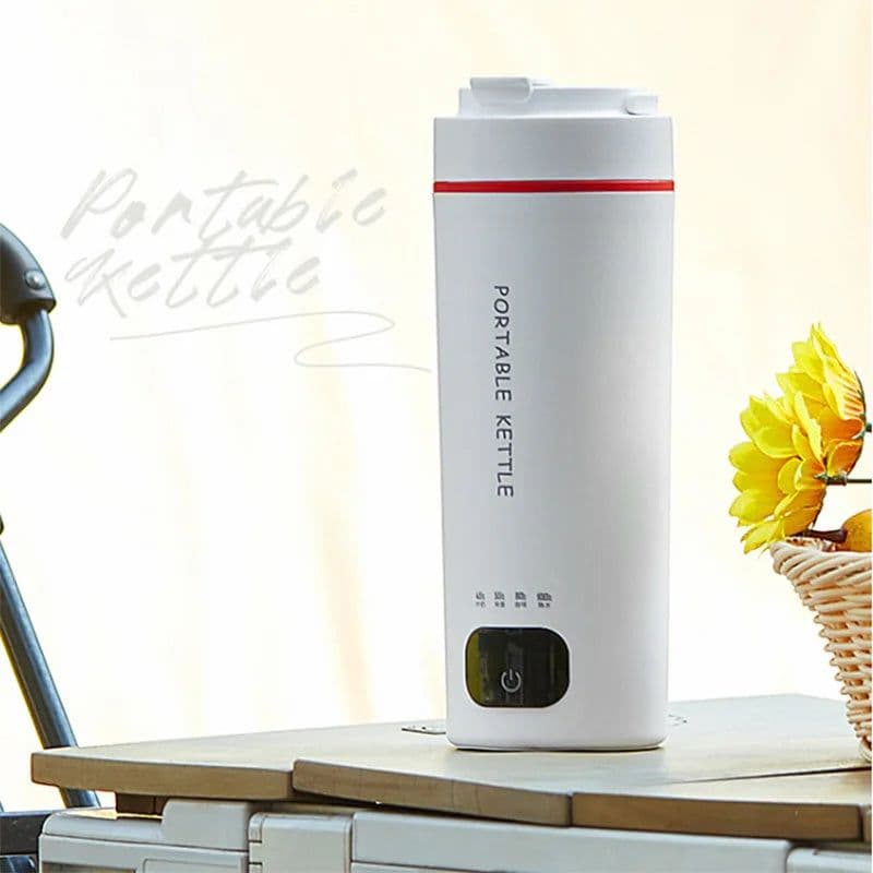 image-Portable Electric Kettle 500ml Stainless Steel LW-K07-1025