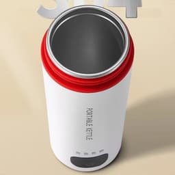 image-Portable Electric Kettle 500ml Stainless Steel LW-K07-1025