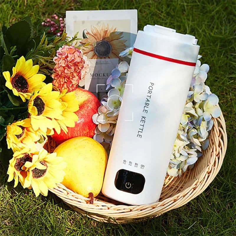 image-Portable Electric Kettle 500ml Stainless Steel LW-K07-1025