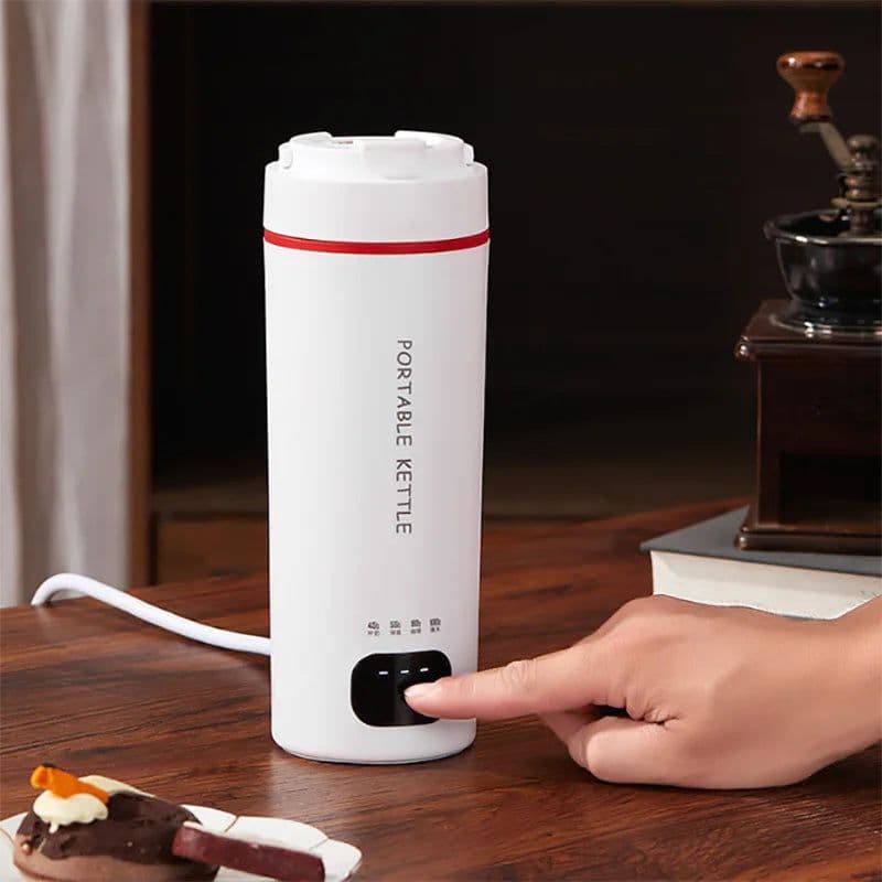 image-Portable Electric Kettle 500ml Stainless Steel LW-K07-1025