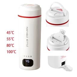 image-RESONKO USB Electric Kettle 500ml Stainless Steel