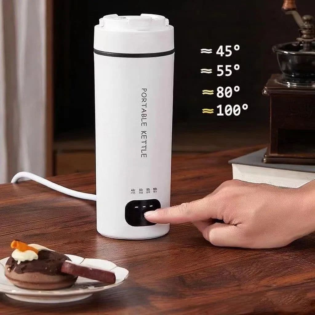 image-RESONKO USB Electric Kettle 500ml Stainless Steel