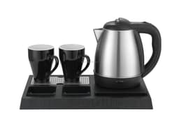 image-Ousheng 1.2L Cordless Electric Kettle with Tray Set