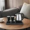 image-Ousheng 1.2L Cordless Electric Kettle with Tray Set