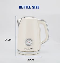 image-Cordless Electric Kettle 1.7L Stainless Steel KESS5402A