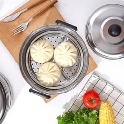 image-TIANKANG 10-Piece Stainless Steel Cookware Set 16-24cm
