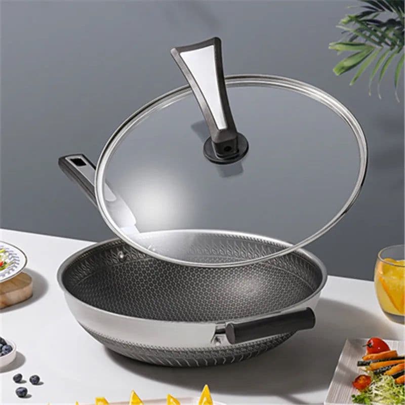 image-Lennon 316 Stainless Steel Non-Stick Wok 3L