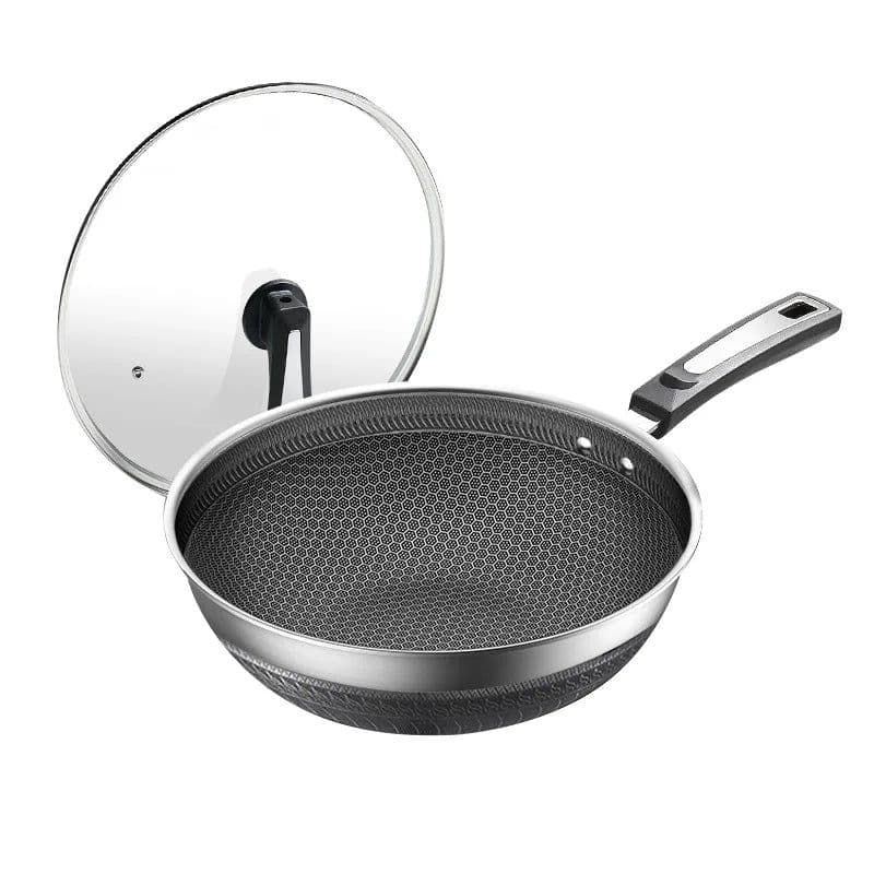 image-Lennon 316 Stainless Steel Non-Stick Wok 3L