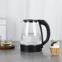 image-Jinpo Glass Electric Kettle 1500W 360 Base