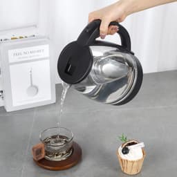 image-Jinpo Glass Electric Kettle 1500W 360 Base