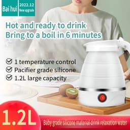 image-Heiguang Foldable Electric Kettle 1200ml