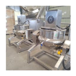 image-LIJIE 200L Jacketed Kettle Mixer Stainless Steel