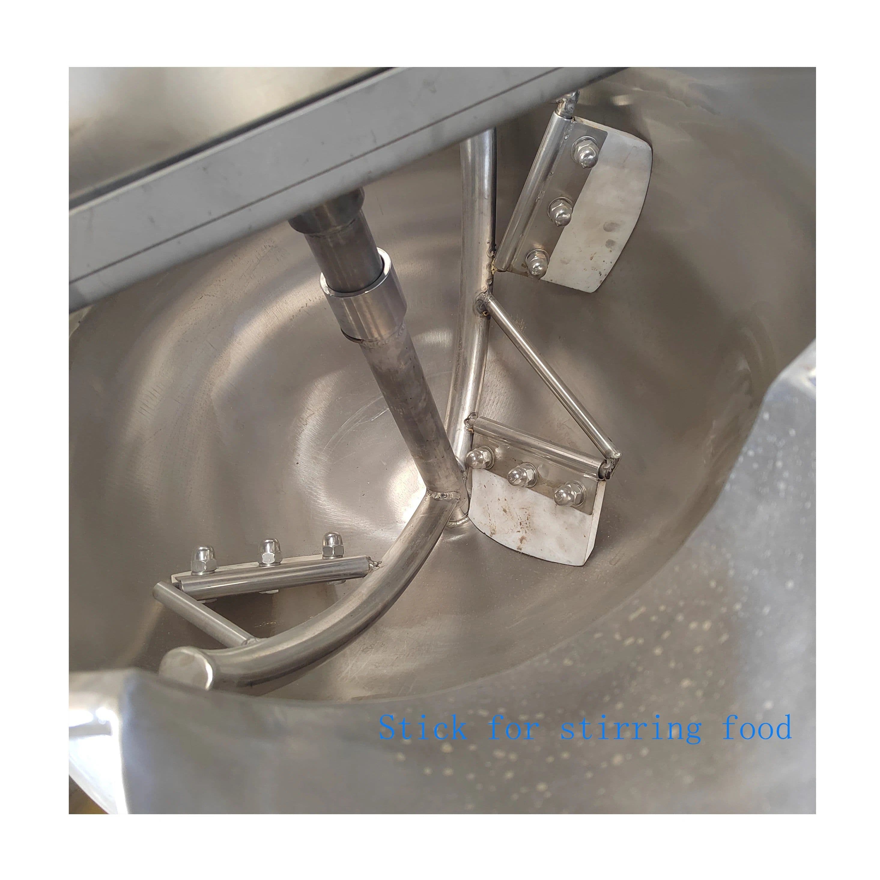 image-LIJIE 200L Jacketed Kettle Mixer Stainless Steel