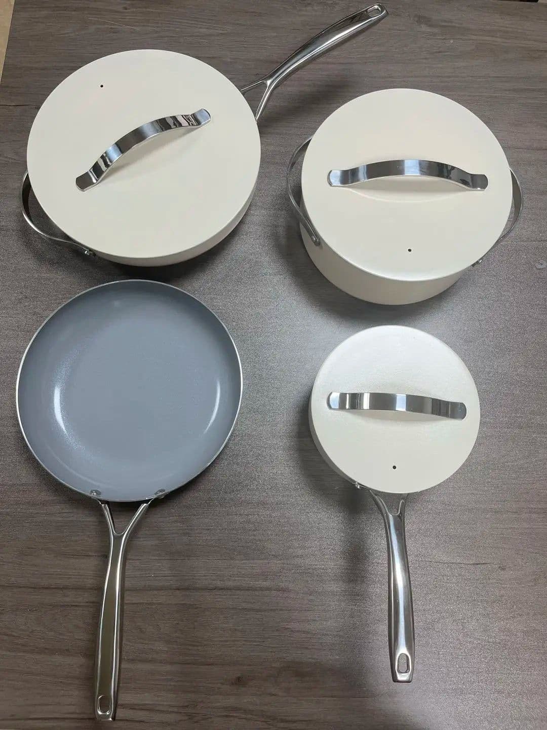 image-Gcookdesign 7-Piece Ceramic Nonstick Cookware Set GE001